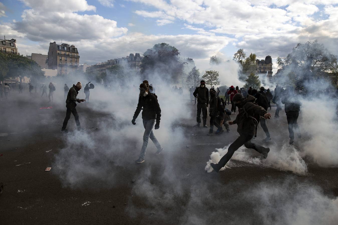 Nueva jornada de protestas en Francia contra la reforma laboral