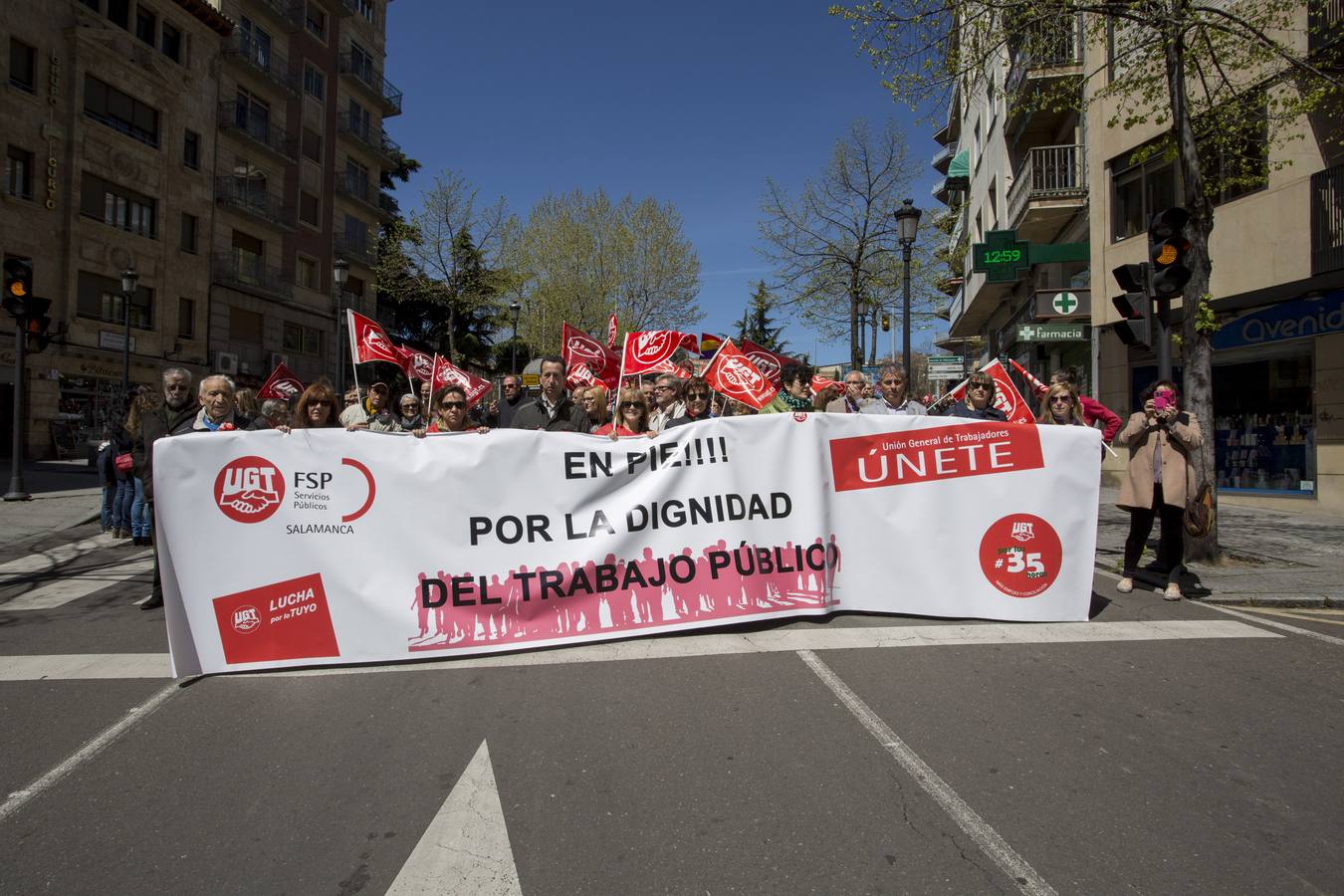 Manifestación del 1 de mayo en Salamanca