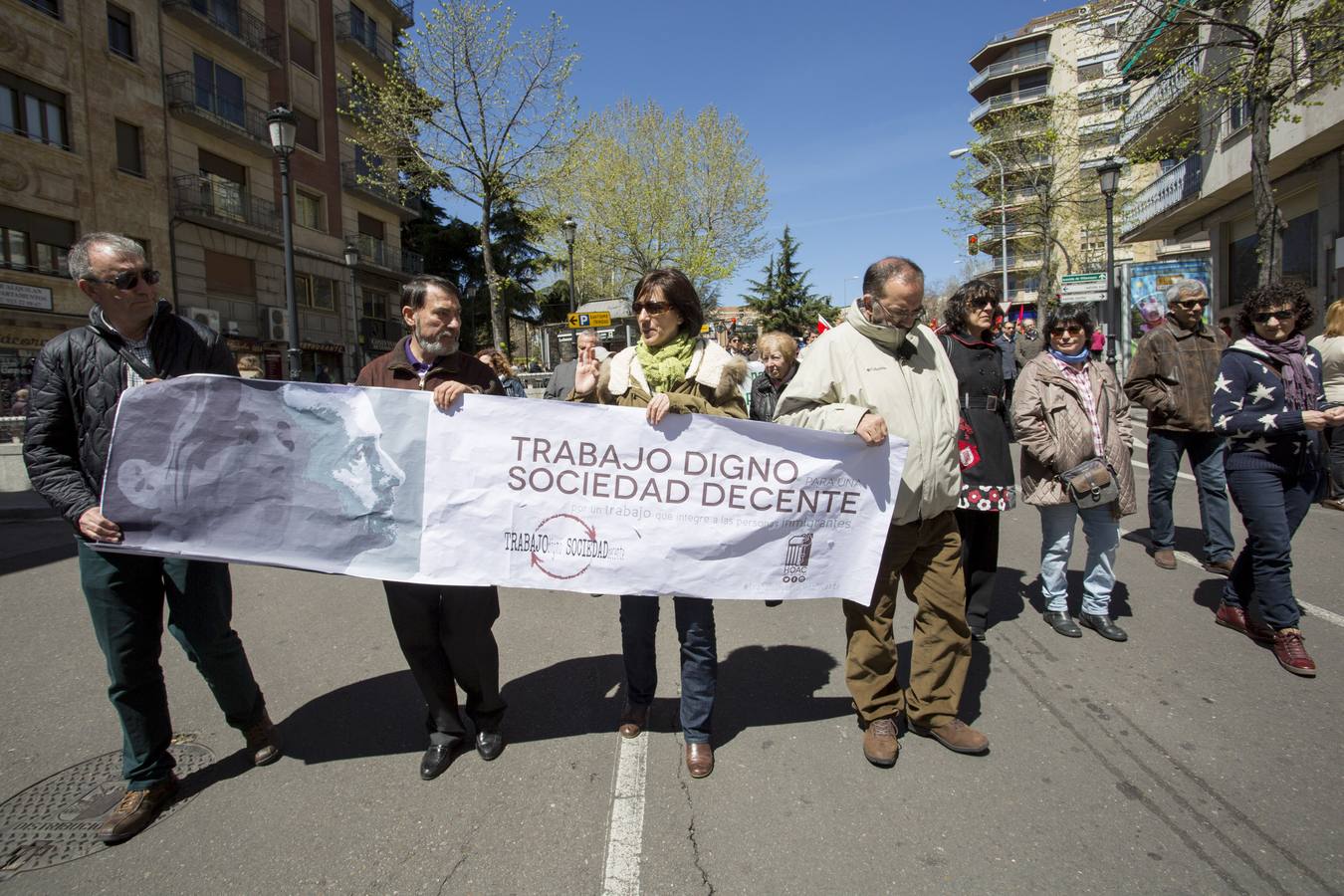 Manifestación del 1 de mayo en Salamanca