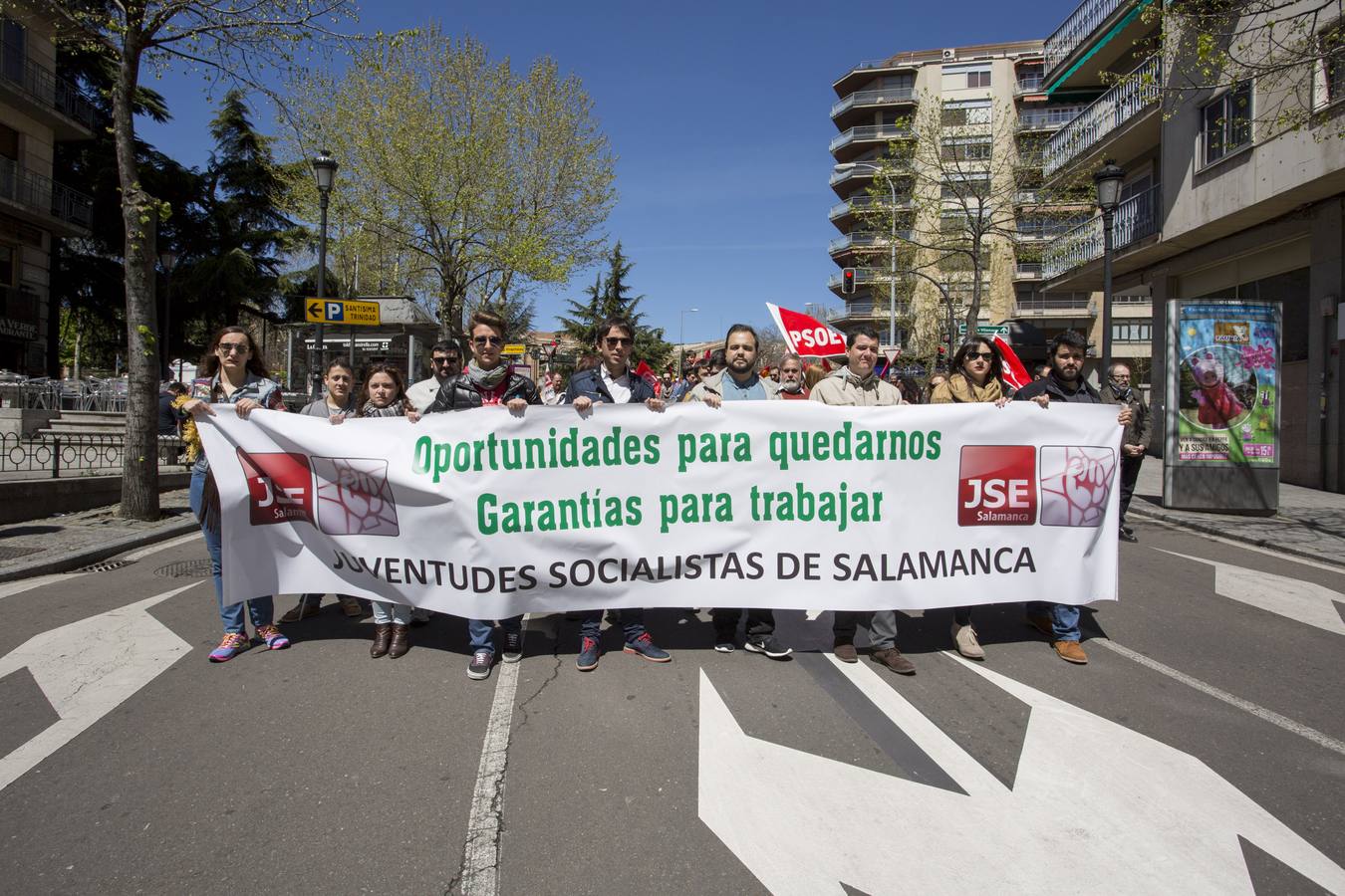 Manifestación del 1 de mayo en Salamanca