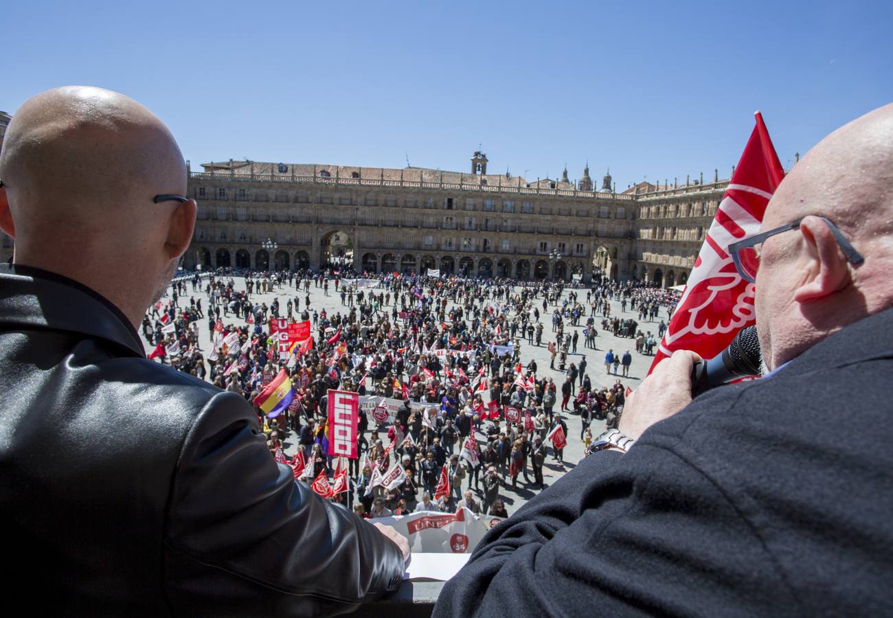Manifestación del 1 de mayo en Salamanca