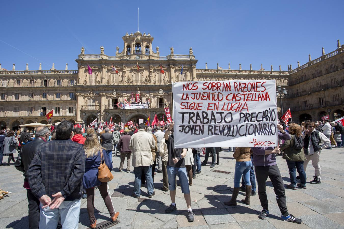 Manifestación del 1 de mayo en Salamanca