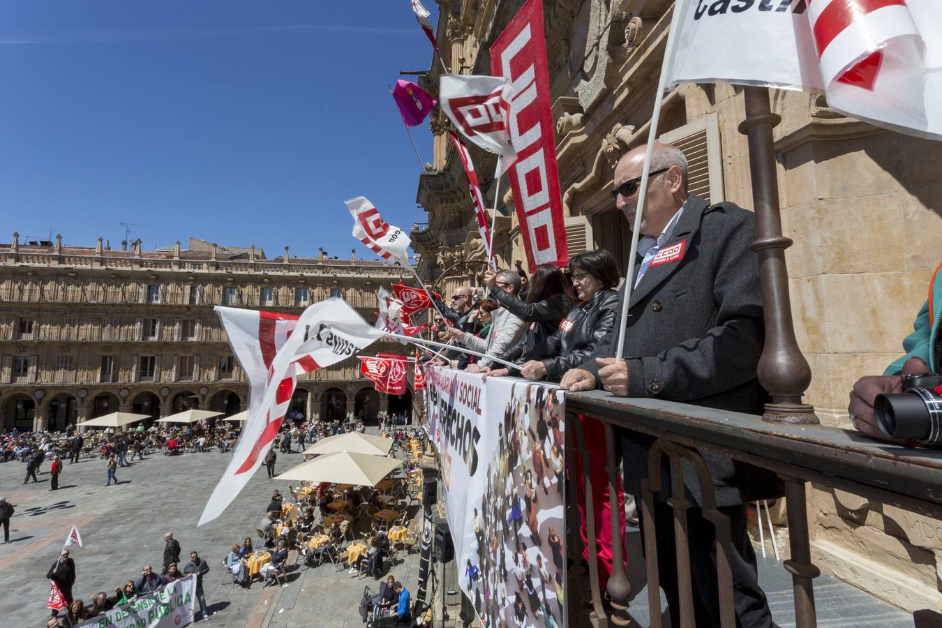 Manifestación del 1 de mayo en Salamanca