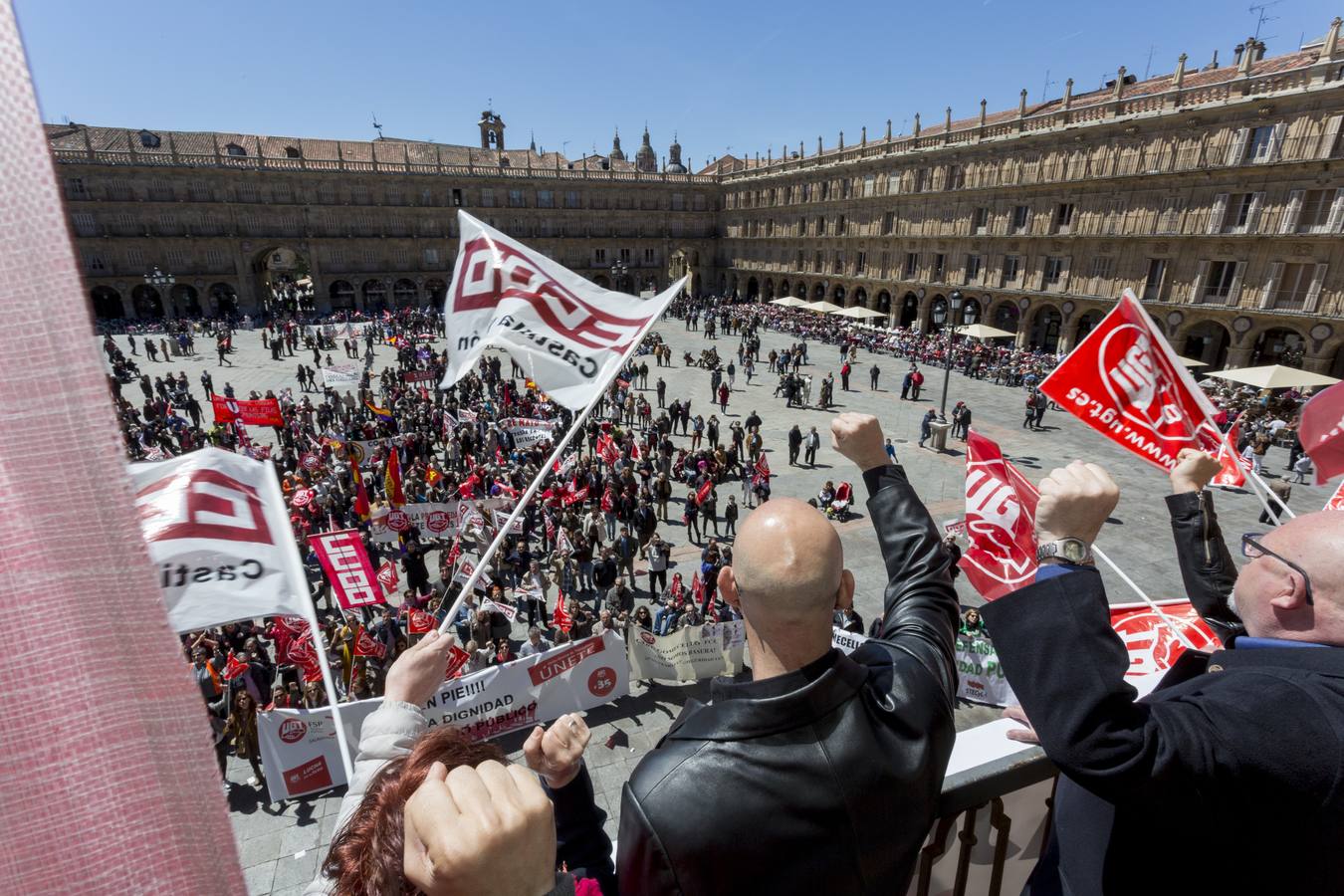 Manifestación del 1 de mayo en Salamanca