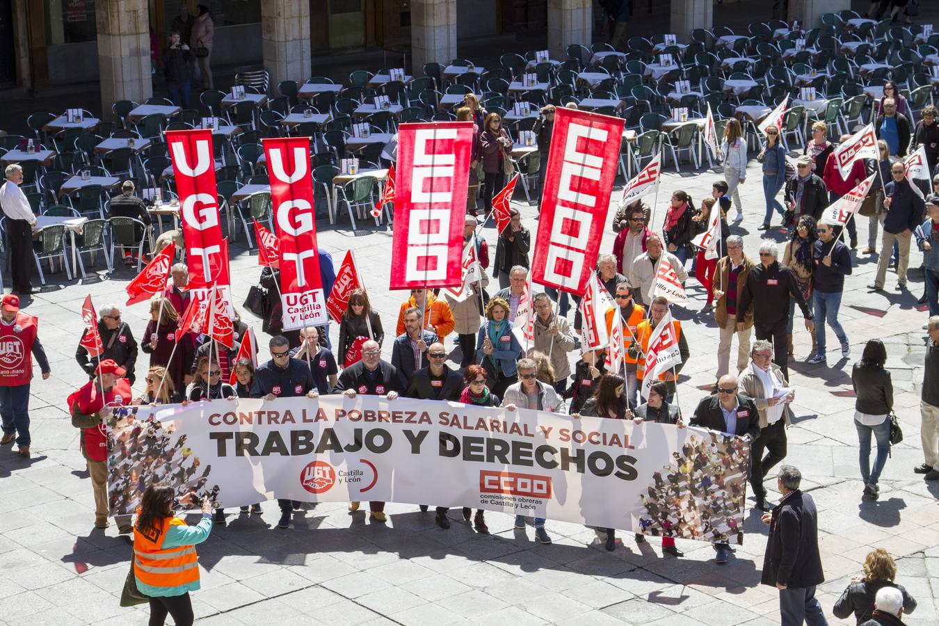 Manifestación del 1 de mayo en Salamanca