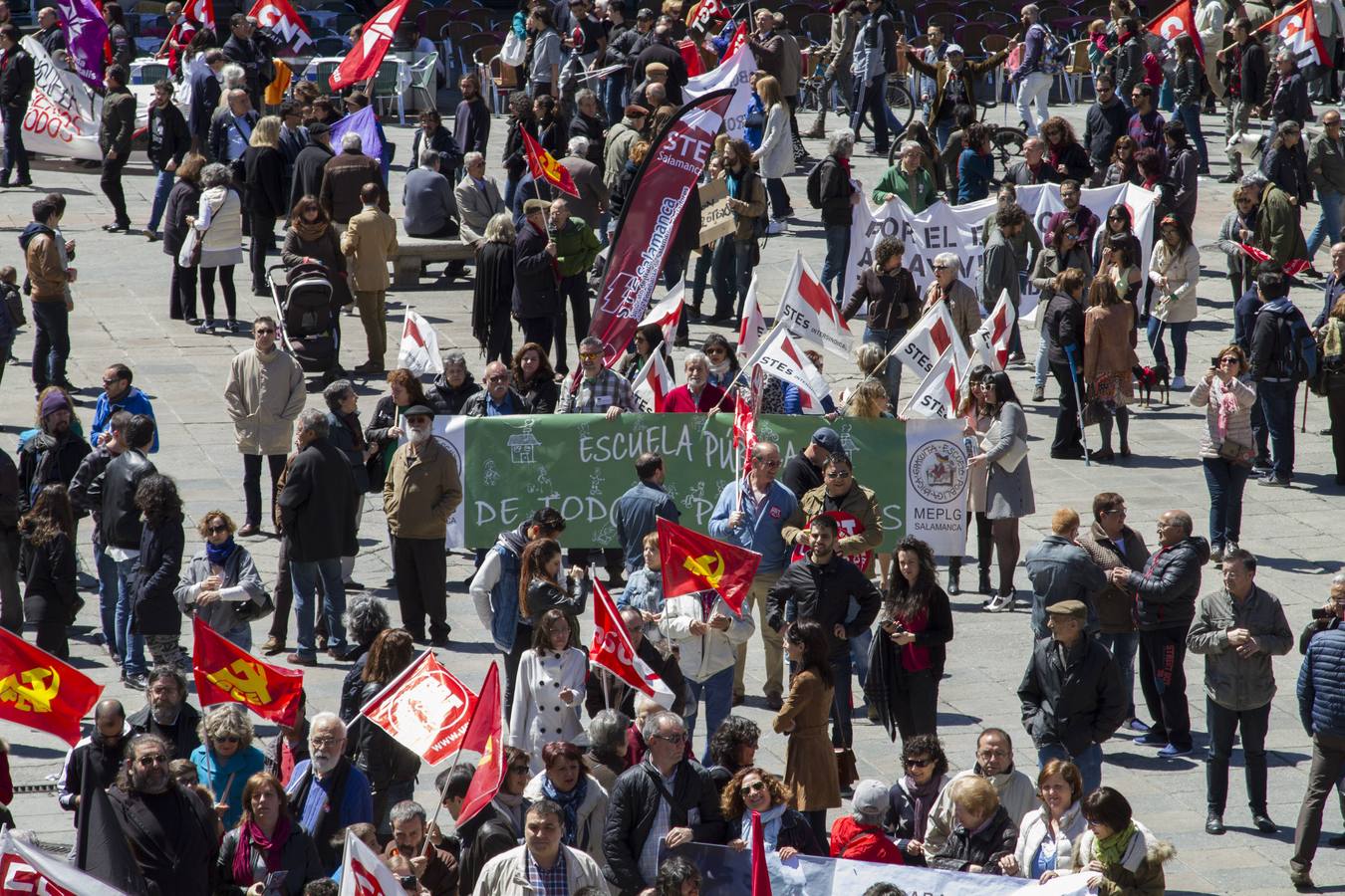 Manifestación del 1 de mayo en Salamanca