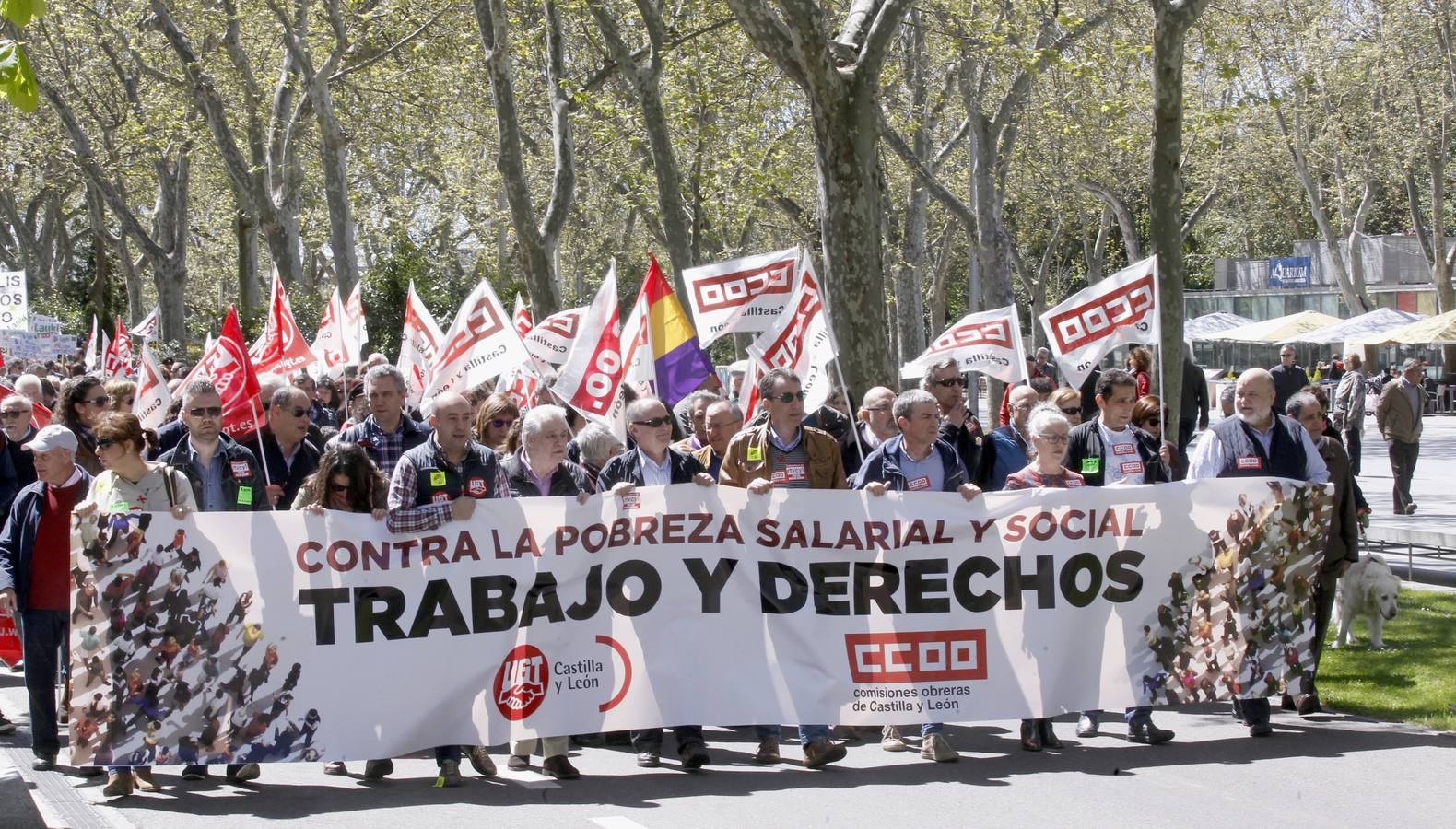 Manifestación del 1º de Mayo en Valladolid