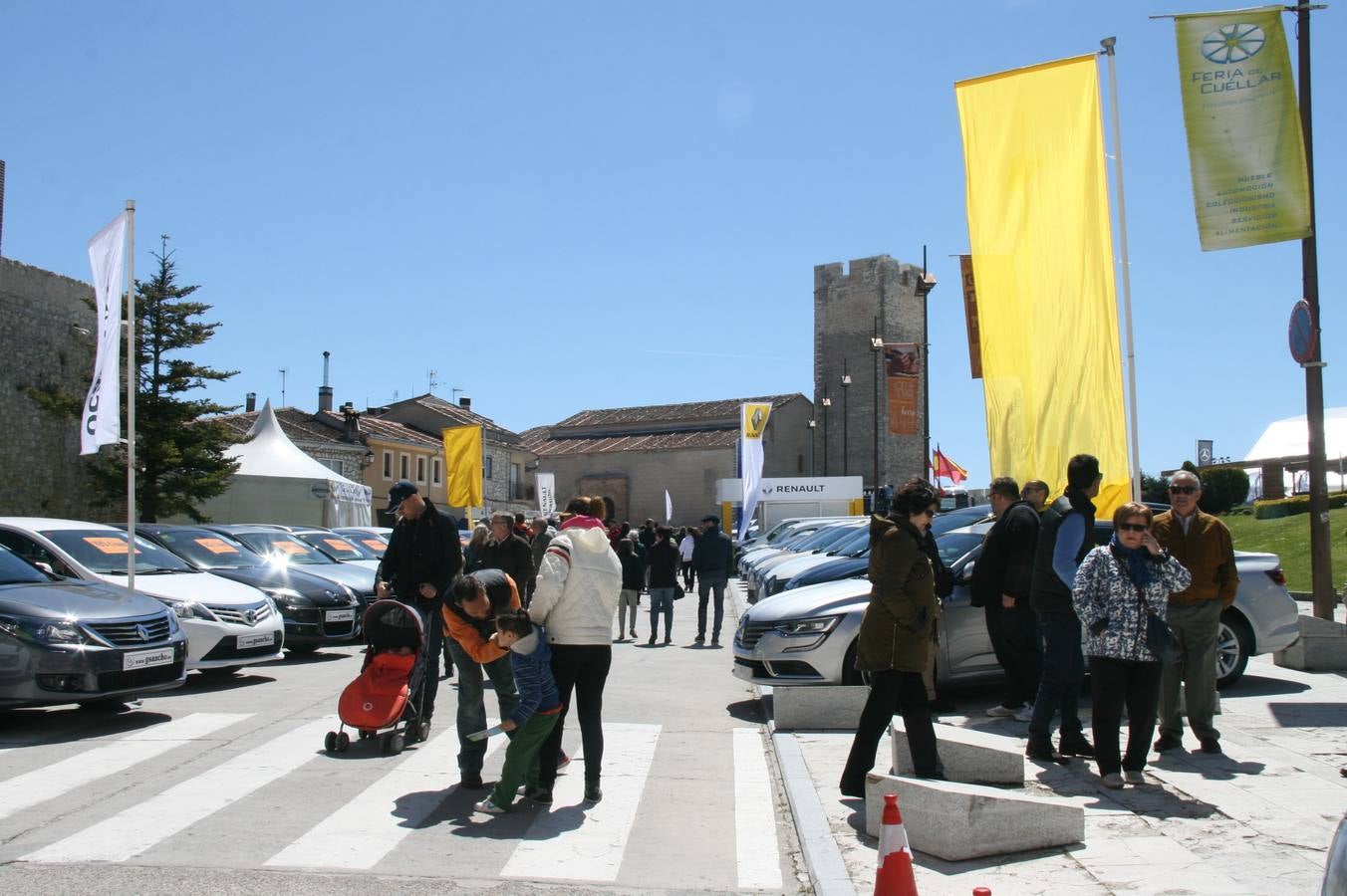 Jornada del domingo en la Feria de Cuéllar