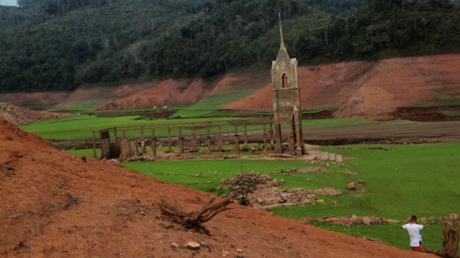 El pueblo que emergió del agua en Venezuela