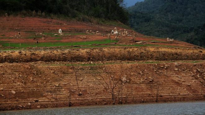 El pueblo que emergió del agua en Venezuela