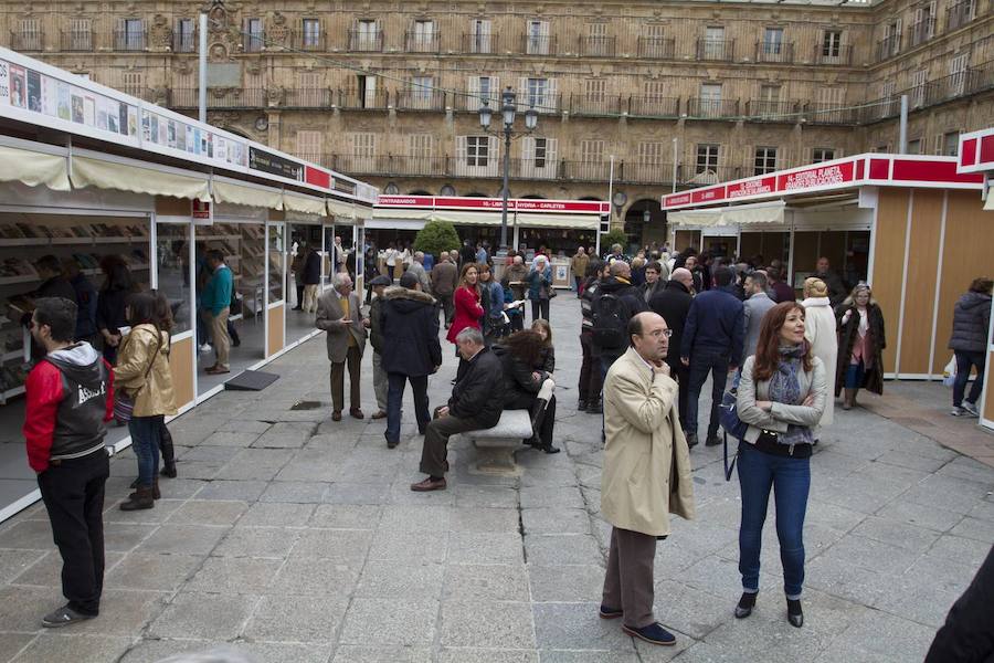 Inauguración de la Feria del Libro en Salamanca