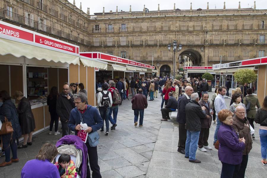 Inauguración de la Feria del Libro en Salamanca