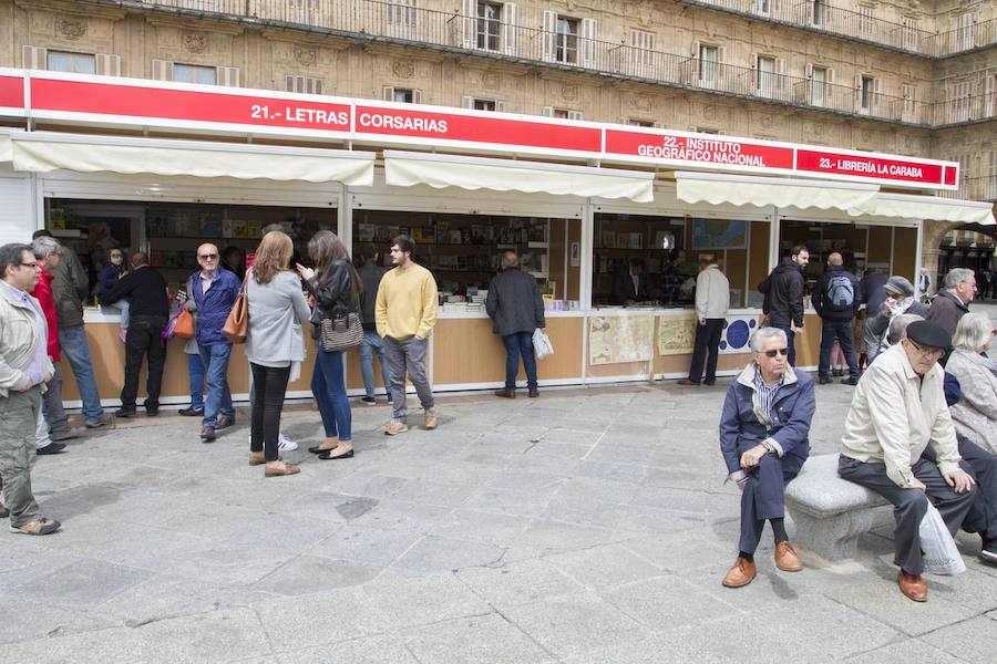 Inauguración de la Feria del Libro en Salamanca