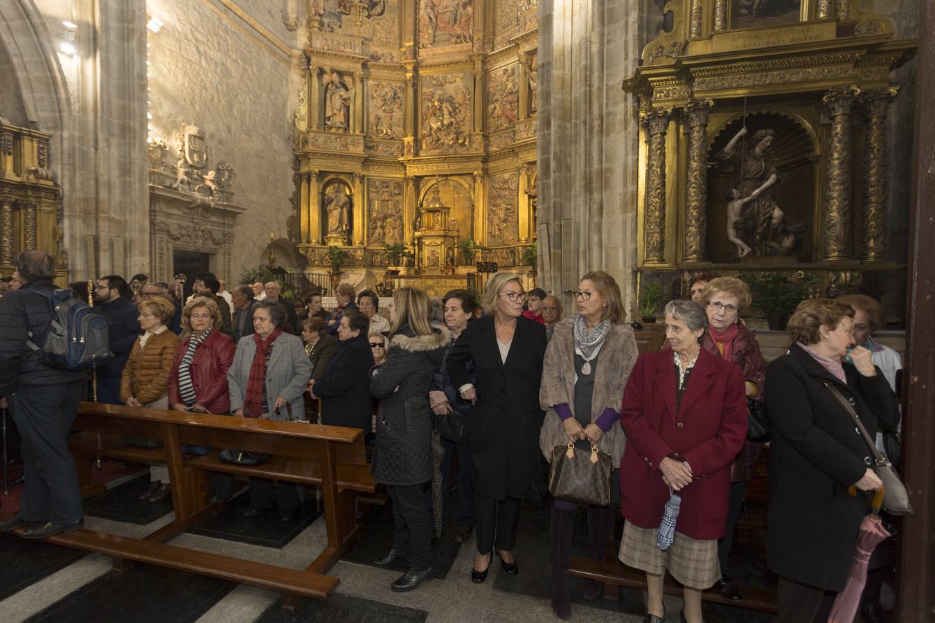 Procesión del Cristo de los Milagros celebrada en Salamanca