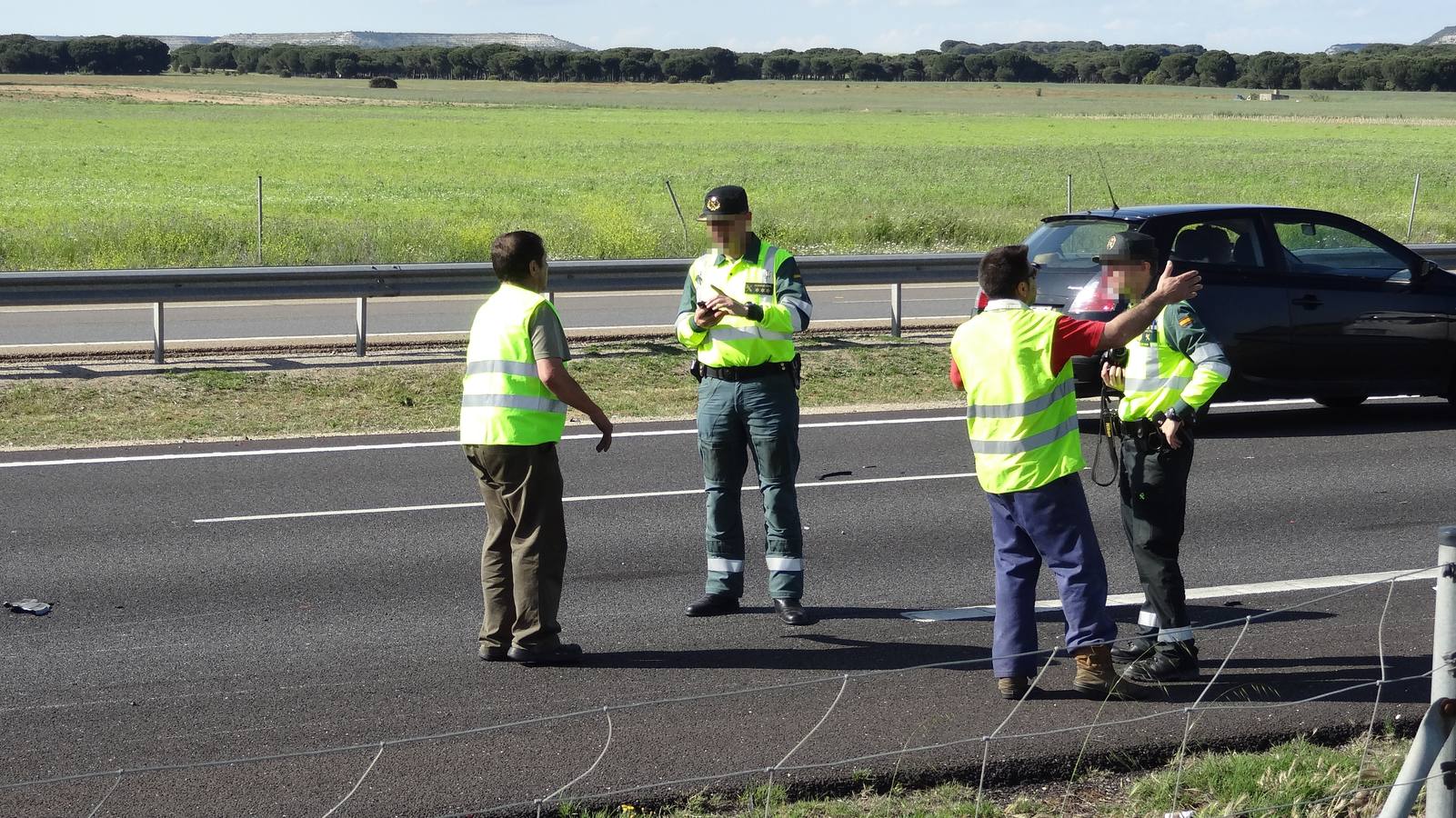 Muere un guardia civil en un accidente de tráfico en la A-62