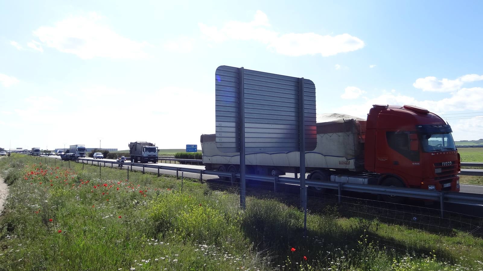 Muere un guardia civil en un accidente de tráfico en la A-62