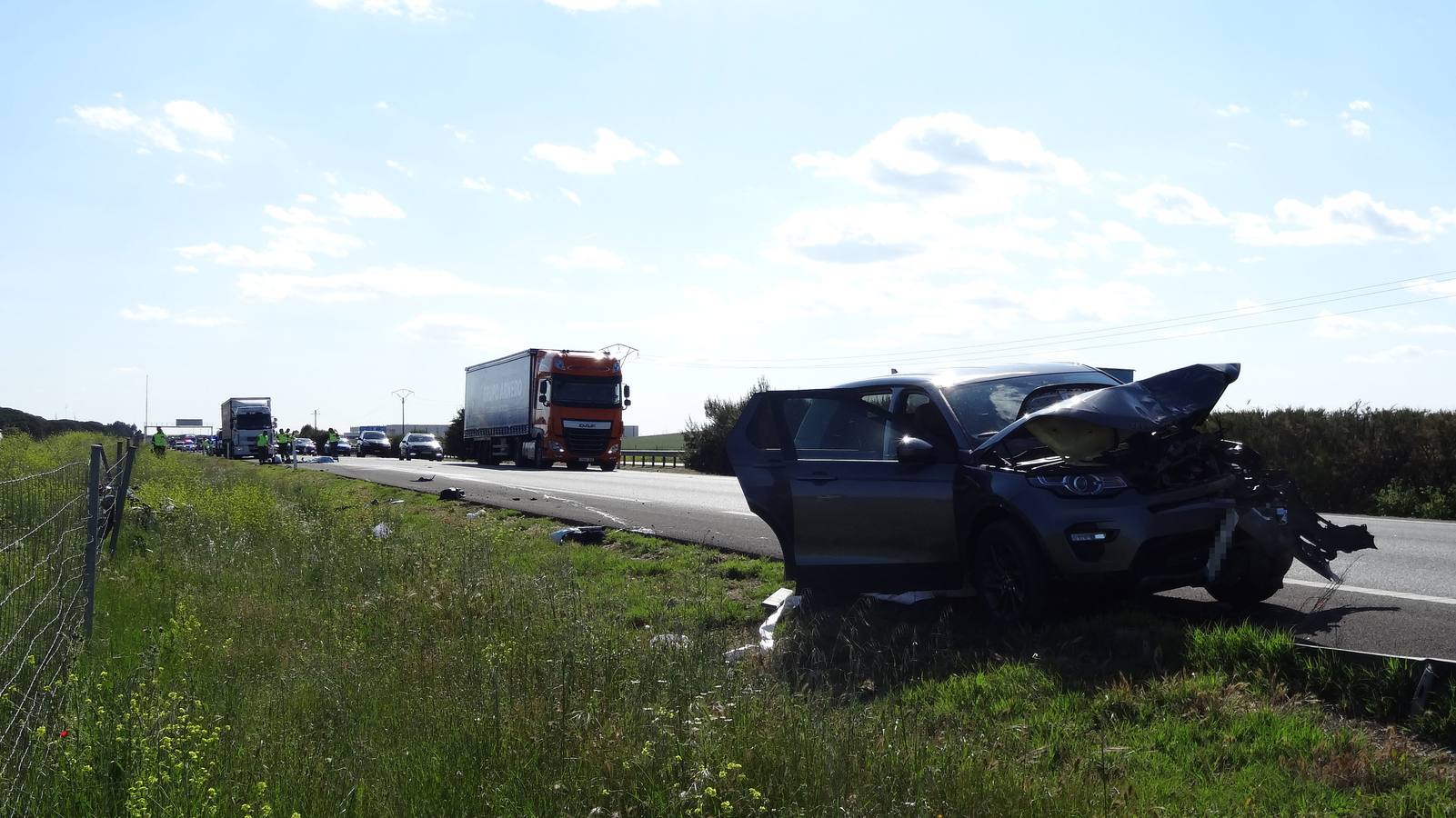 Muere un guardia civil en un accidente de tráfico en la A-62