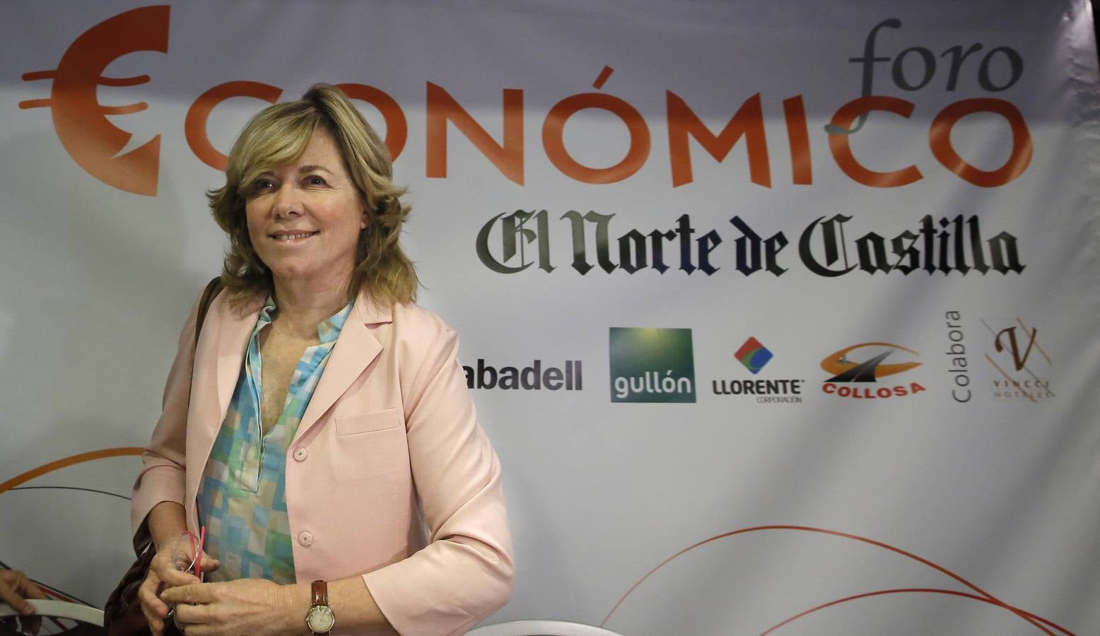 La exministra Pilar del Castillo, en el Foro Económico de El Norte