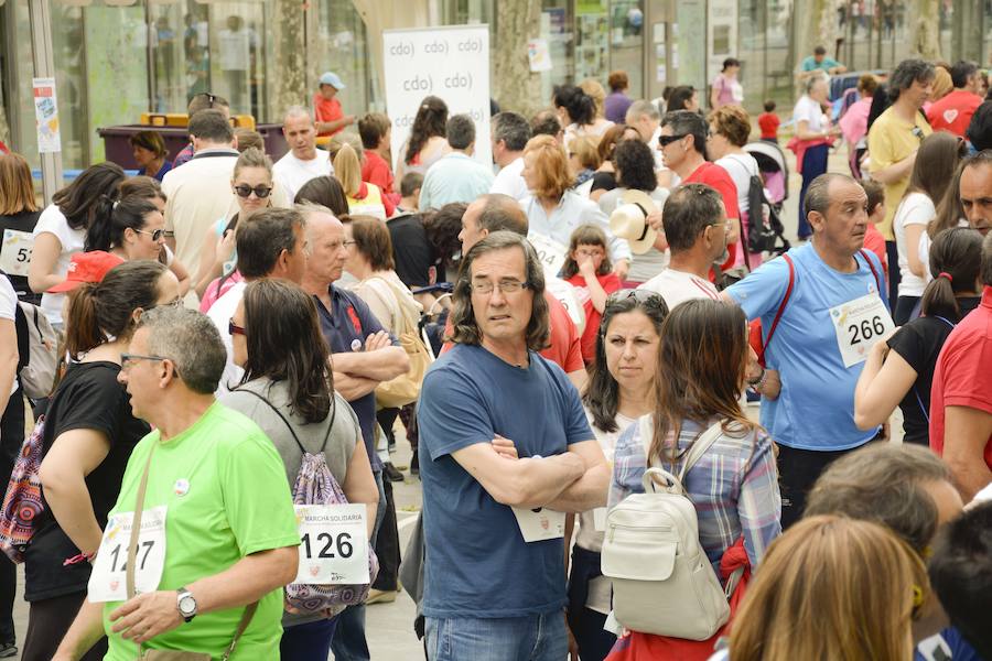 Marcha solidaria 'Menudos corazones' en Valladolid
