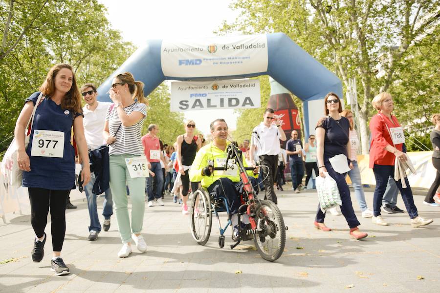 Marcha solidaria 'Menudos corazones' en Valladolid