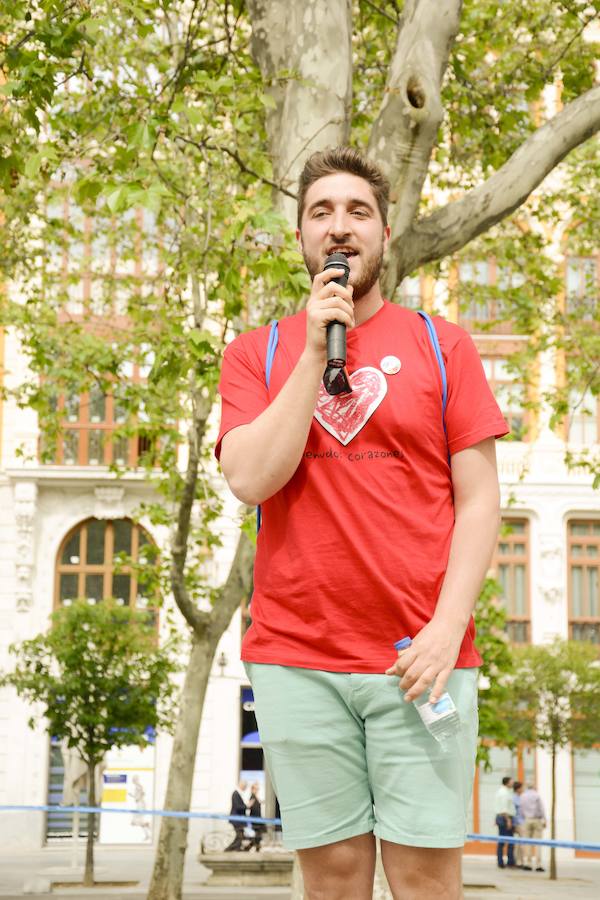 Marcha solidaria 'Menudos corazones' en Valladolid