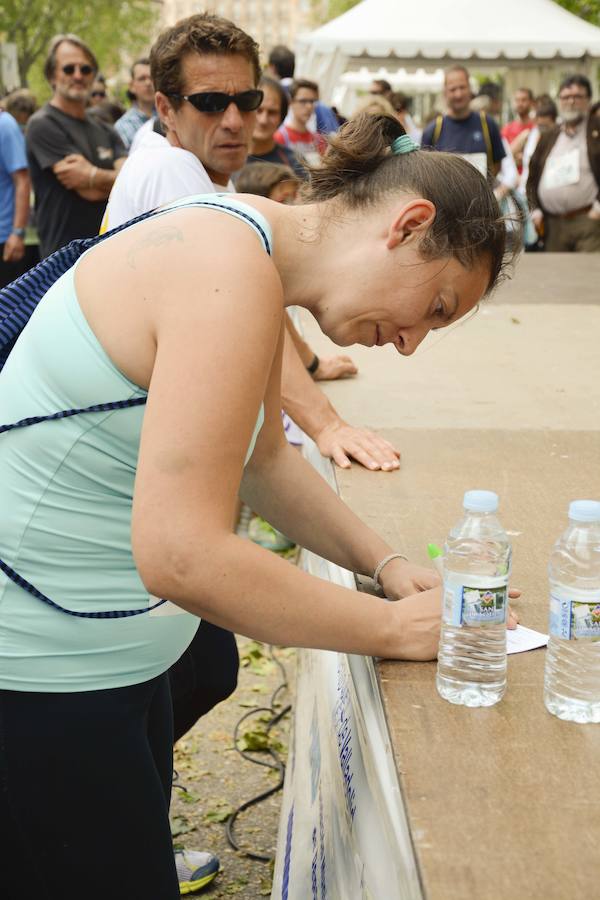 Marcha solidaria 'Menudos corazones' en Valladolid