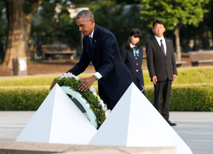 Histórica visita de Obama a Hiroshima