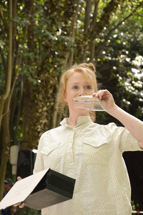 Actuación de Cirque Barbette en el Campo Grande.