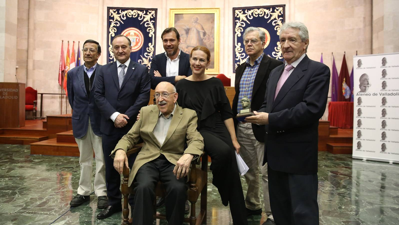 El Ateneo y la Universidad de Valladolid rinden homenaje al actor Juan Antonio Quintana