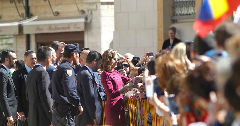 Los Reyes entregan en Palencia los Premios Nacionales de Cultura (2/3)