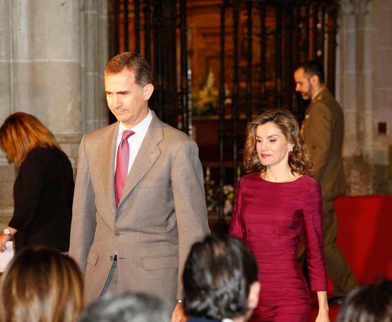 Los Reyes entregan en Palencia los Premios Nacionales de Cultura (2/3)