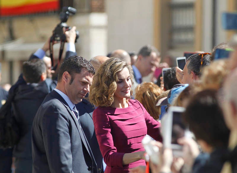 Los Reyes entregan en Palencia los Premios Nacionales de Cultura (2/3)