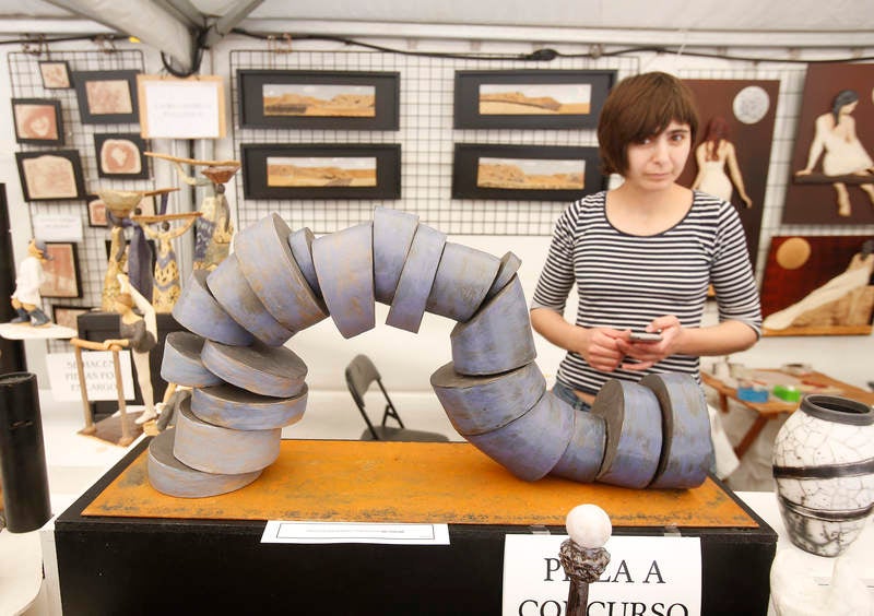 Inauguración de la Muestra de Cerámica de la Feria Chica de Palencia