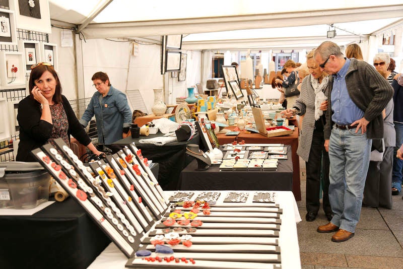 Inauguración de la Muestra de Cerámica de la Feria Chica de Palencia