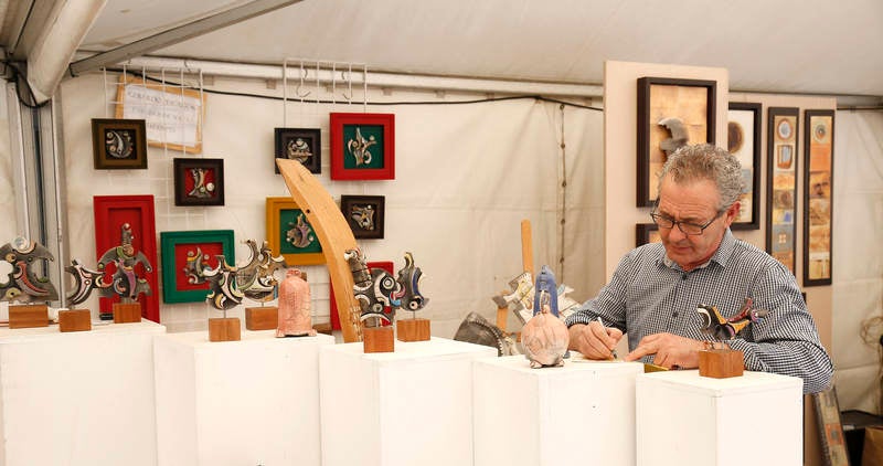 Inauguración de la Muestra de Cerámica de la Feria Chica de Palencia