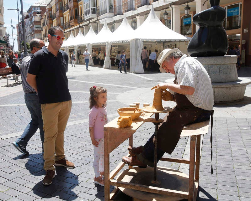 Inauguración de la Muestra de Cerámica de la Feria Chica de Palencia