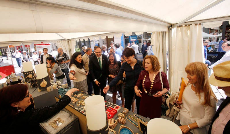 Inauguración de la Muestra de Cerámica de la Feria Chica de Palencia