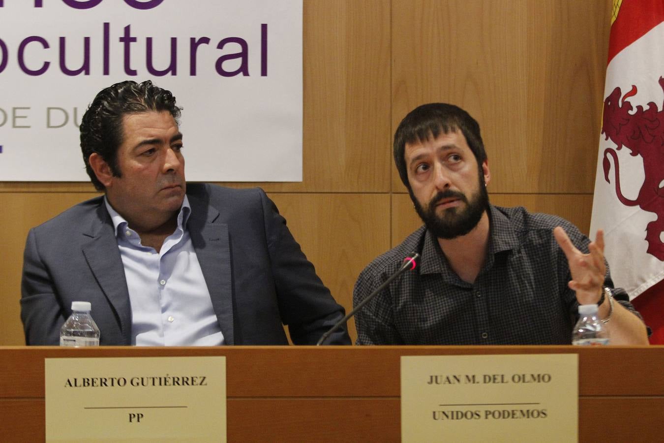 Los candidatos al Congreso por Valladolid participan en un debate en Laguna de Duero