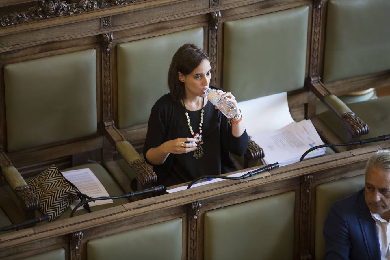 Pleno en el Ayuntamiento de Valladolid