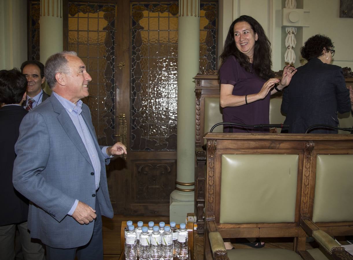 Pleno en el Ayuntamiento de Valladolid