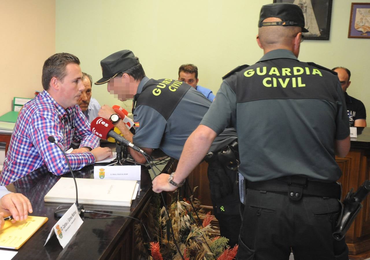 Enfrentamientos entre los vecinos en el pleno del Ayuntamiento de Valdestillas