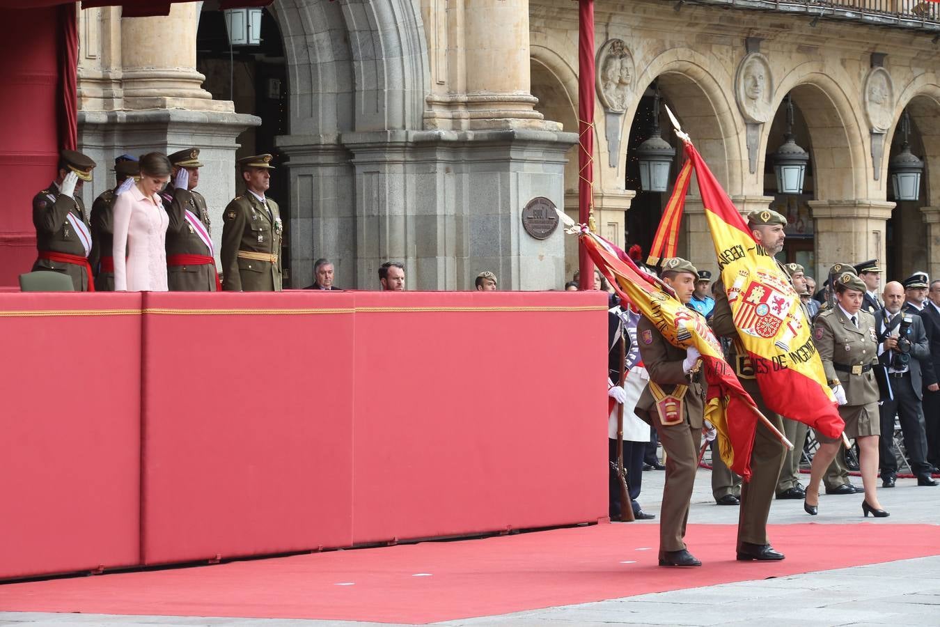 La Reina Letizia visita Salamanca (1/2)