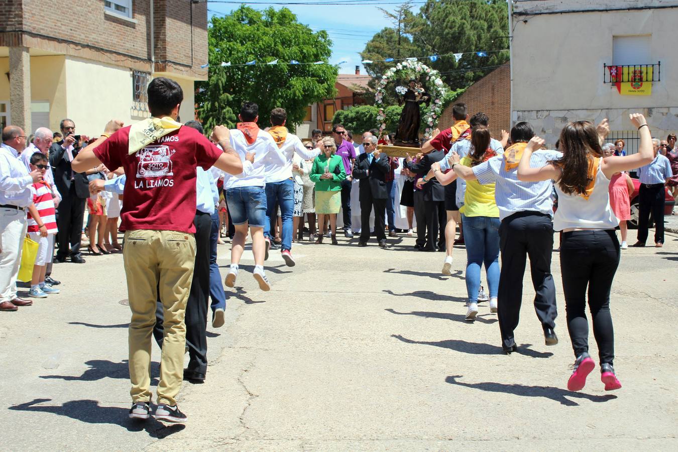 Soto de Cerrato se viste de gala durante las fiestas patronales de San Antonio de Padua