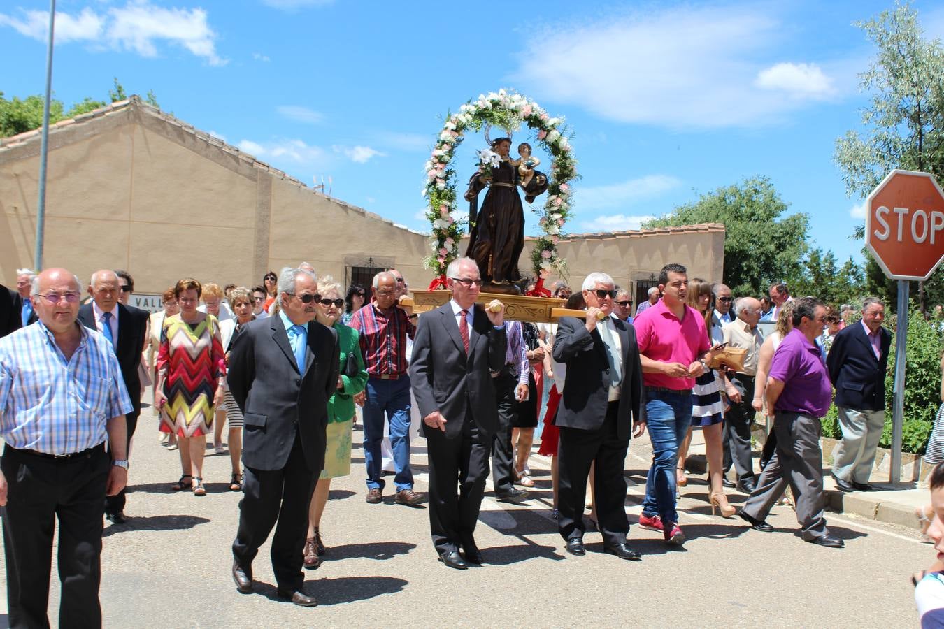 Soto de Cerrato se viste de gala durante las fiestas patronales de San Antonio de Padua