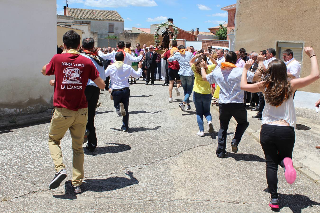 Soto de Cerrato se viste de gala durante las fiestas patronales de San Antonio de Padua