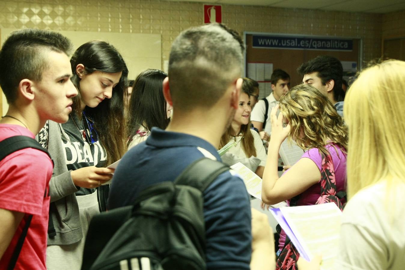 La última selectividad para las estudiantes salmantinos (1/2)