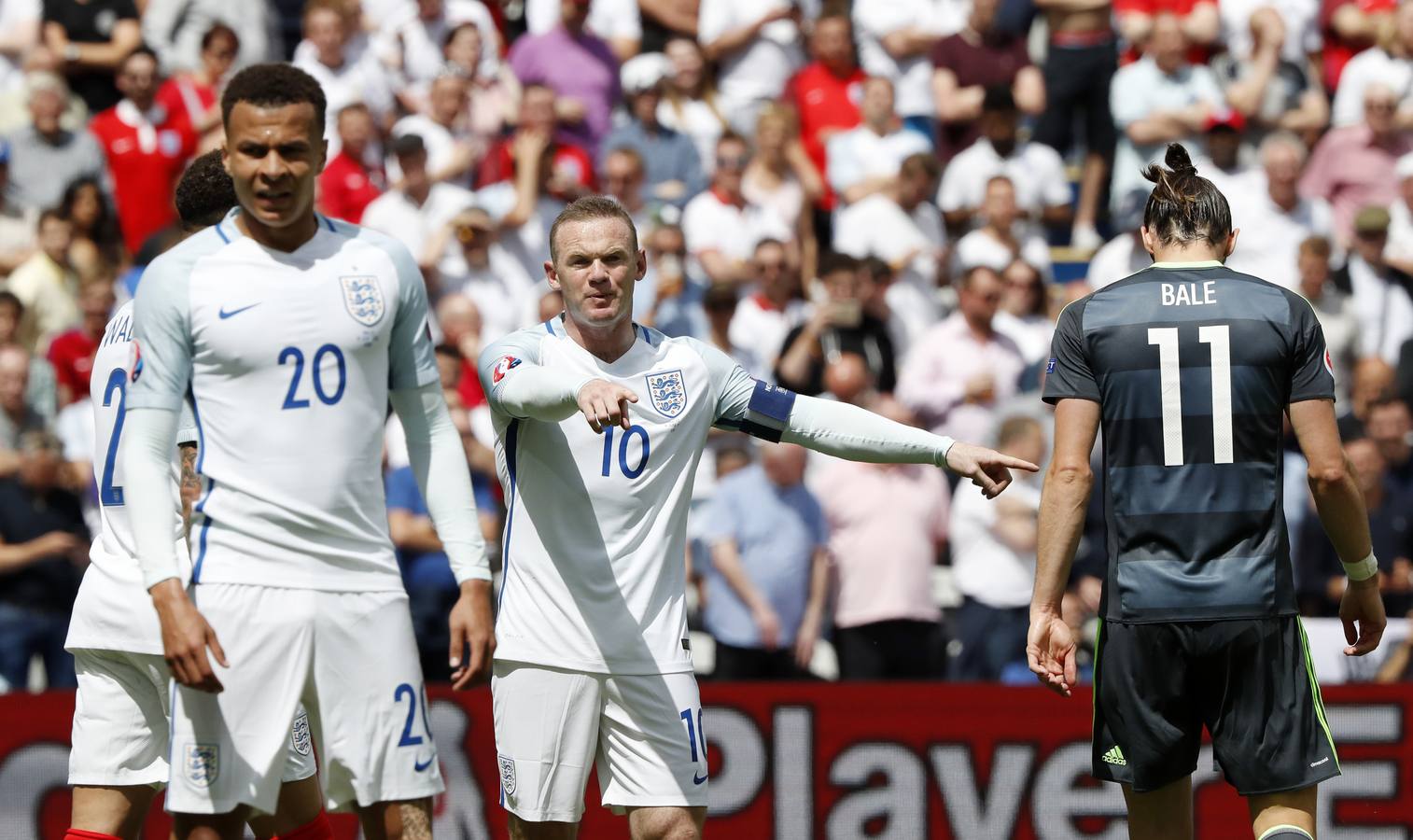 Las mejores imágenes del Inglaterra-Gales