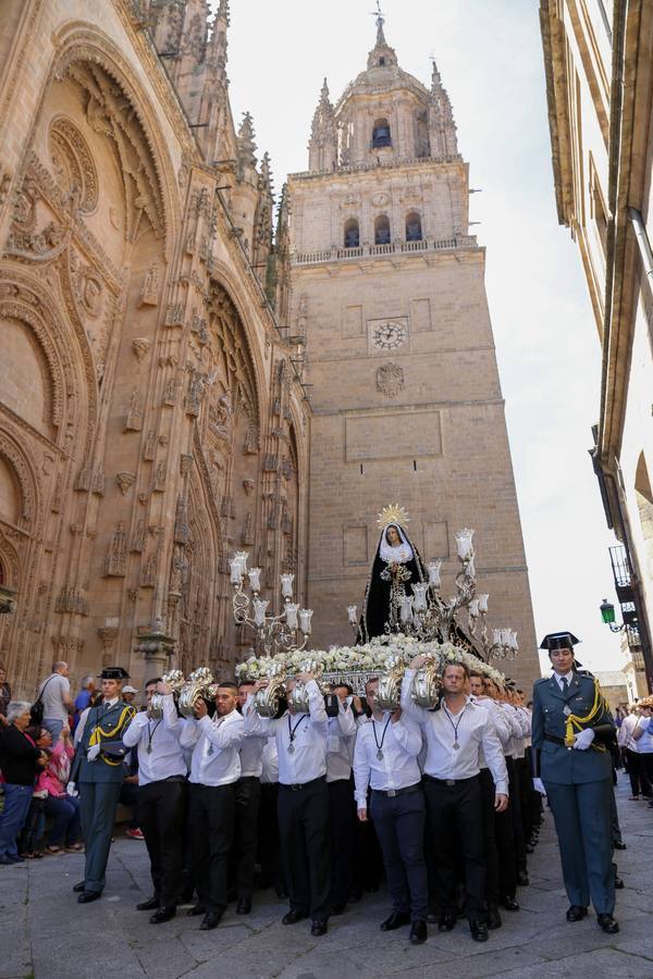 Procesión extraordinaria por el 75 aniversario de la Virgen de la Soledad