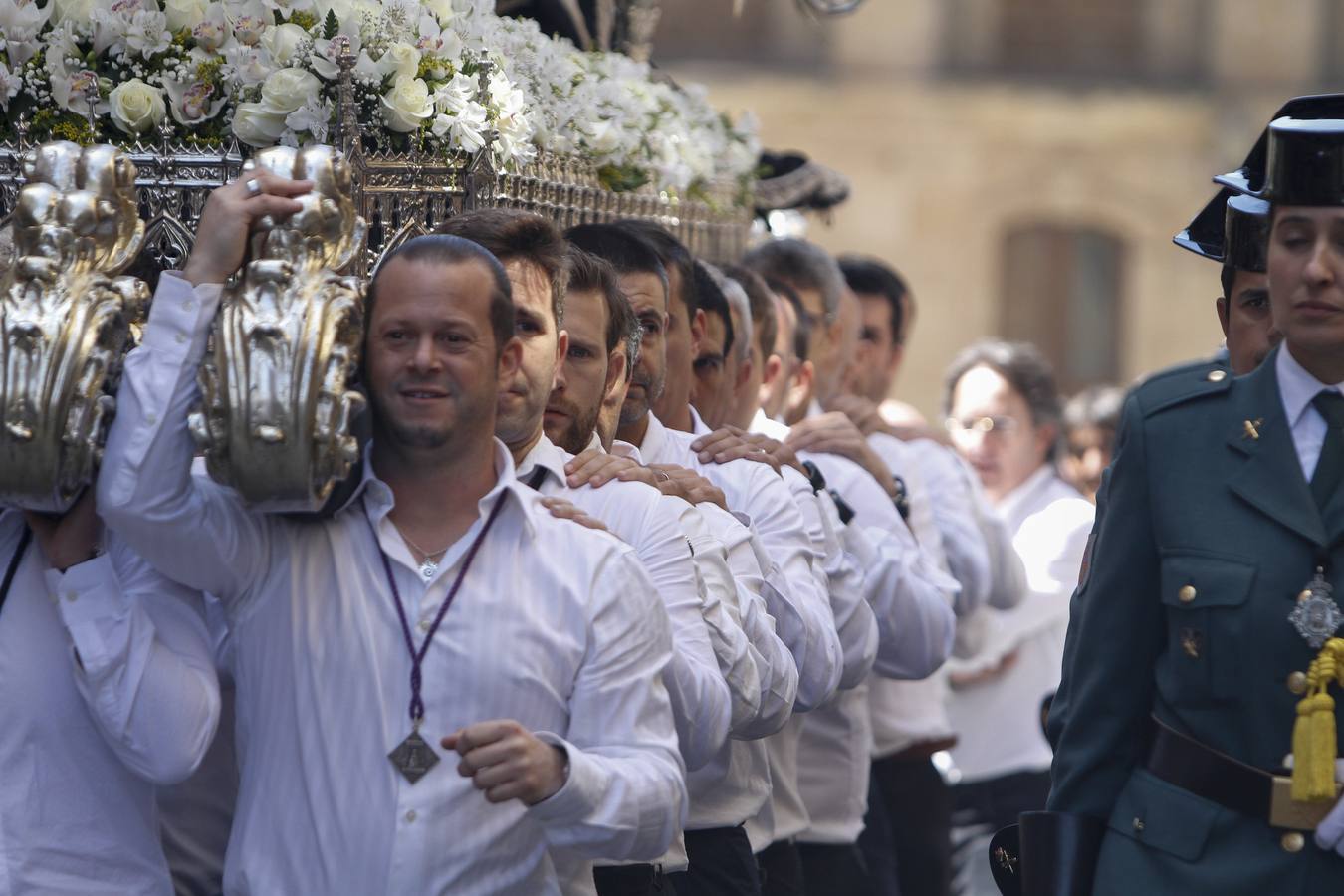 Procesión extraordinaria por el 75 aniversario de la Virgen de la Soledad