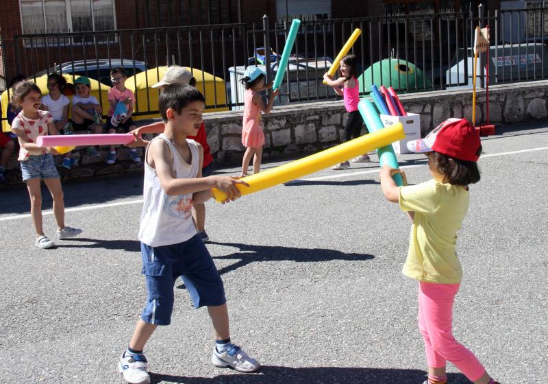 Fin de curso en los colegios Santa Clara y San Gil de Cuéllar